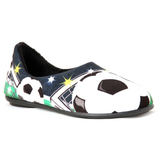 Zapatillas de estar en niño de fútbol - Violeta Shoes calzado infantil online