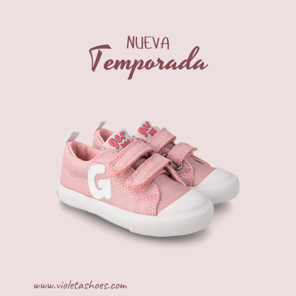 Zapatillas de lona Garvalín para niña mod. 232811-A
